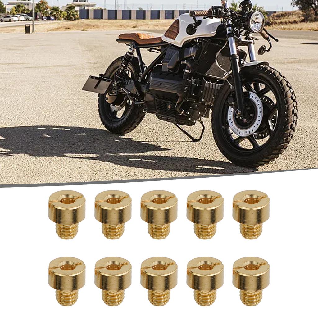 New Practical Carb Main Jets Large Motorcycle Parts Round Accessories Replacement For Mikuni Carburetor #155 160