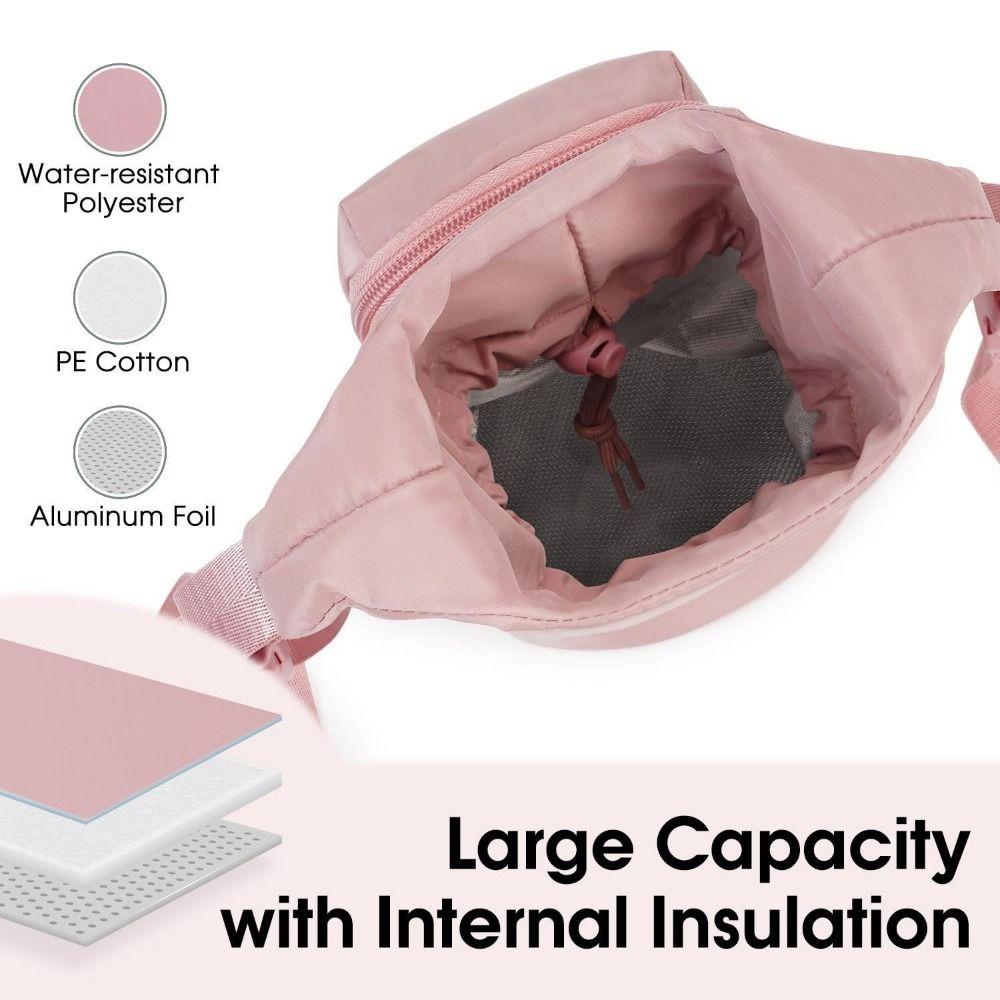 Protective Cover Water Bottle Carrier Bag Heat Insulation Portable Water Bottle Bag  Walking Picnic