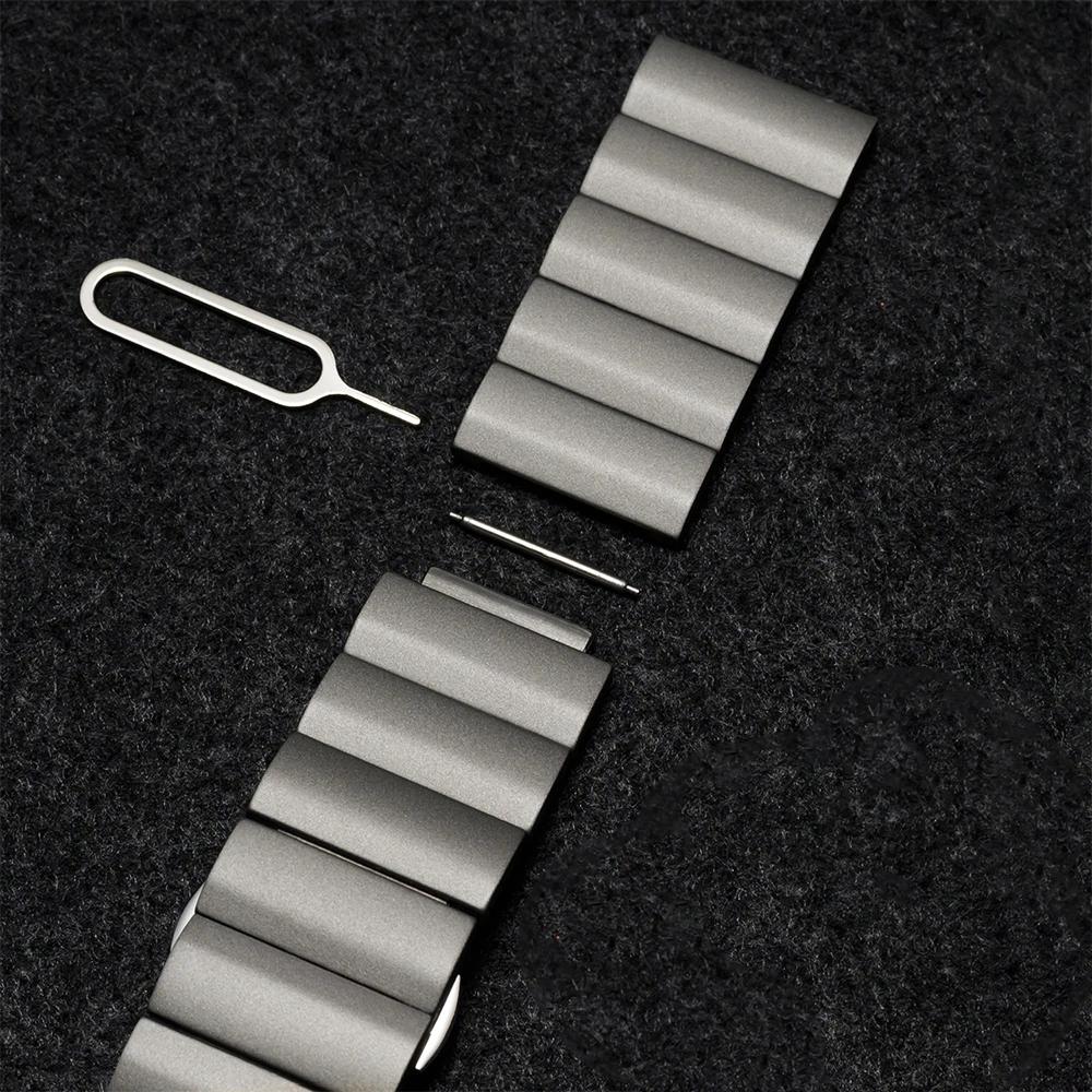 No Gaps Titanium Band for Samsung Galaxy Ultra 7 Watch 47mm Correa Link Bracelet for Galaxy Ultra 47mm Quick Fit Luxury Strap