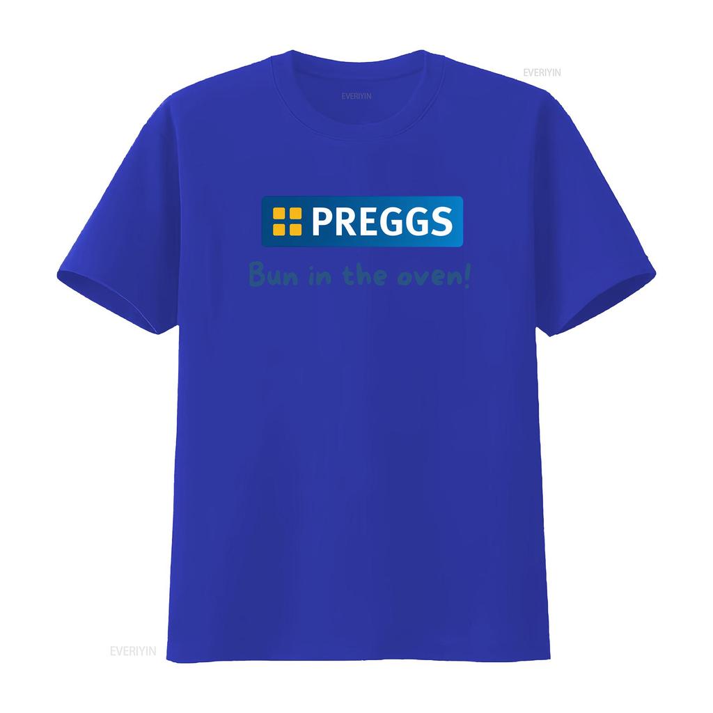 Preggs Funny Novelty Pregnancy Maternity Baby Shower T Shirt Top For Ladies Vintage Graphic Breathable Slightly Homme