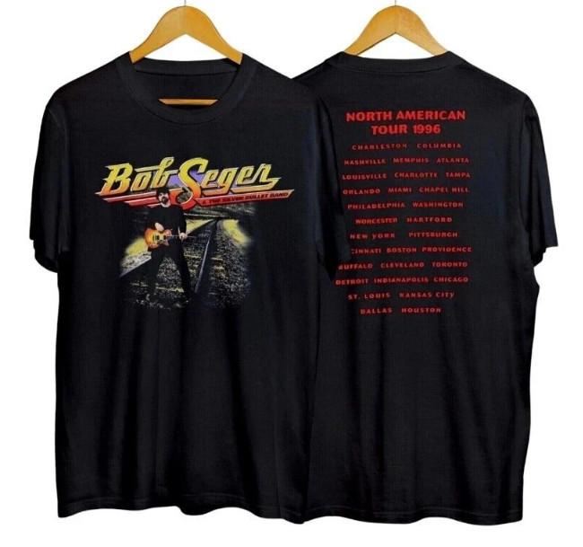 1996 Bob Seger amp The Silver Bullet Band Tour TShirt Unisex T-Shirt S