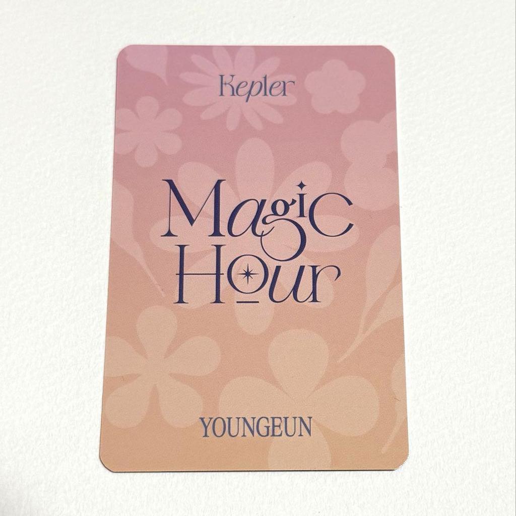 [GEBRAUCHT] Kep1er MagicHour Mka Sanok Sammelkarte Youngeun