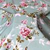 100x150cm Vintage Small Floral Print  Fabric Pastoral Style Thin Chiffon Polyester Sewing Dress Shirt Pajamas Handmade Crafts