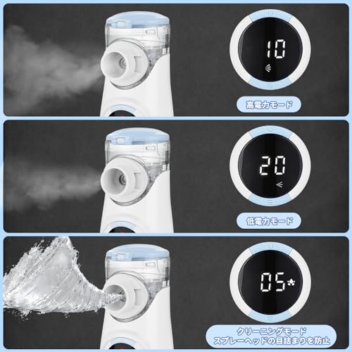 Watles Mesh Nebulizer [New Features & Improved Experience] Nebulizer, Home Inhaler, Type-C Rechargeable, Compatible with Tap Water (Distilled Water No