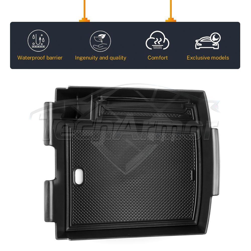 Center Console Tray Organizer for Hyundai Tucson 2025 ABS Armrest Storage Box