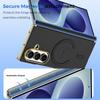 Magnetic Case For Samsung Galaxy Z Fold 8 Ultra 7 6 5 Fold8 Fold7 Luxury Leather Protection Wireless Charging Phone Cover Funda