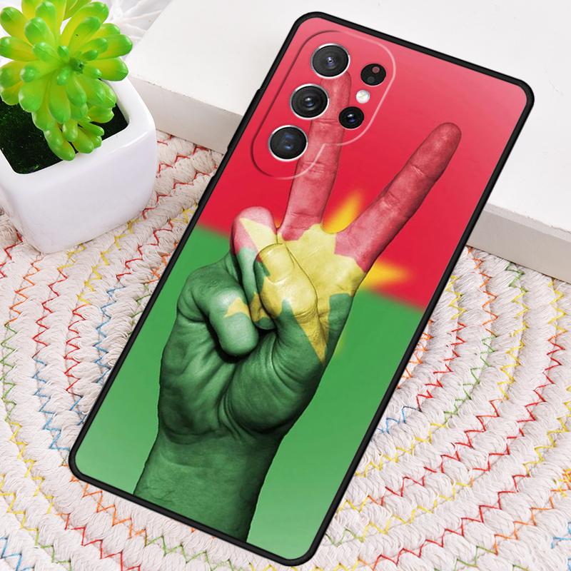 Burkina Faso Flag soft Phone Case for Samsung Galaxy note 10 pro S26 Ultra S23 S24 FE S25 S21 S22 PLUS shockproof Cove