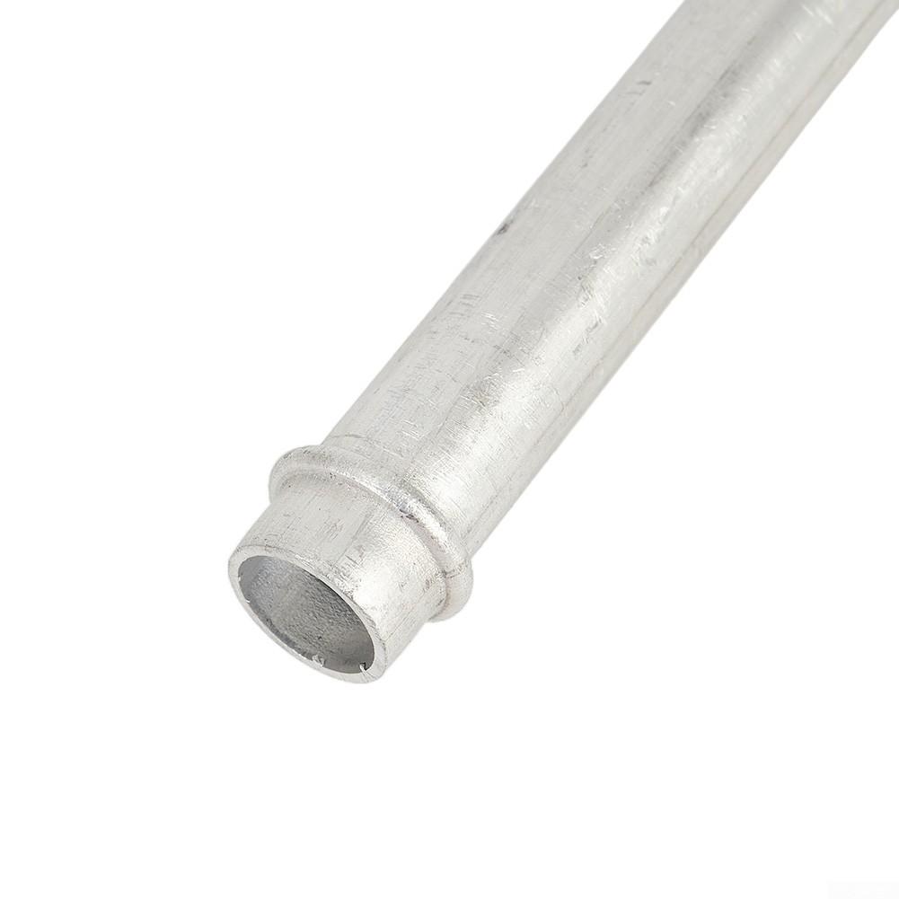 Parts Air Compressor Tube Silver 0.4\" X 17.13\"(D*L)
