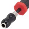 TONE PGCD1S Interchangeable Power Grip Driver Includes 2 Pieces Set, 6.35mm Bit, Red/Black,