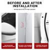 4PCS Transparent Car Door Anti-collision Protector Bumper Strip Sticker For Citroen C1 C2 C3 C4 C5 C6 C8 C4L DS3 DS4