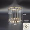 Abat-jour de remplacement pour lustre en cristal Evergrande - Ampoule LED Luminaire de table translucide de luxe Accessoire pour salon décoré