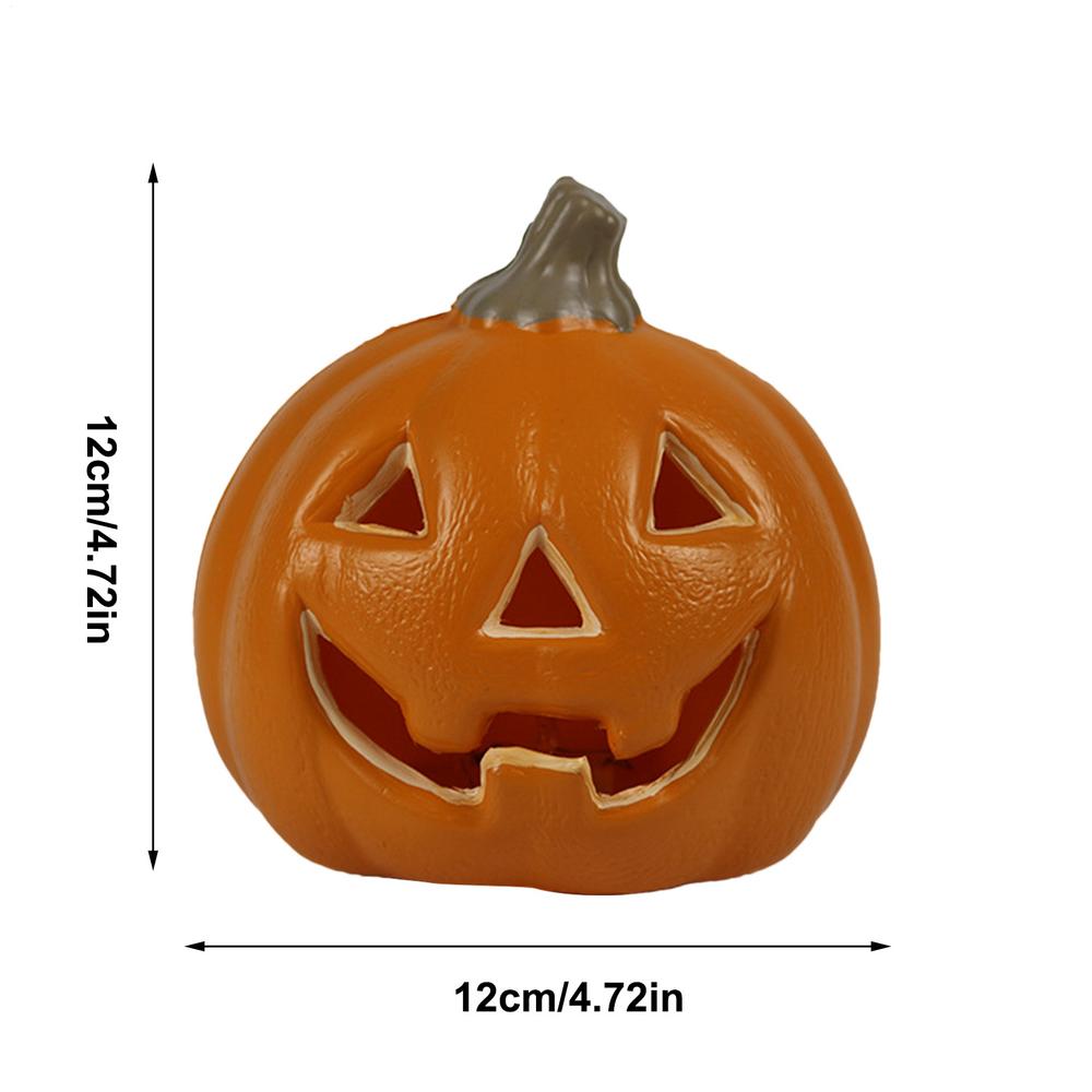 

Halloween Pumpkin Lantern Decorative Pumpkin Light PE Festival Atmosphere Props For Amusement Park Dining Table Harvest Day помаранчевий