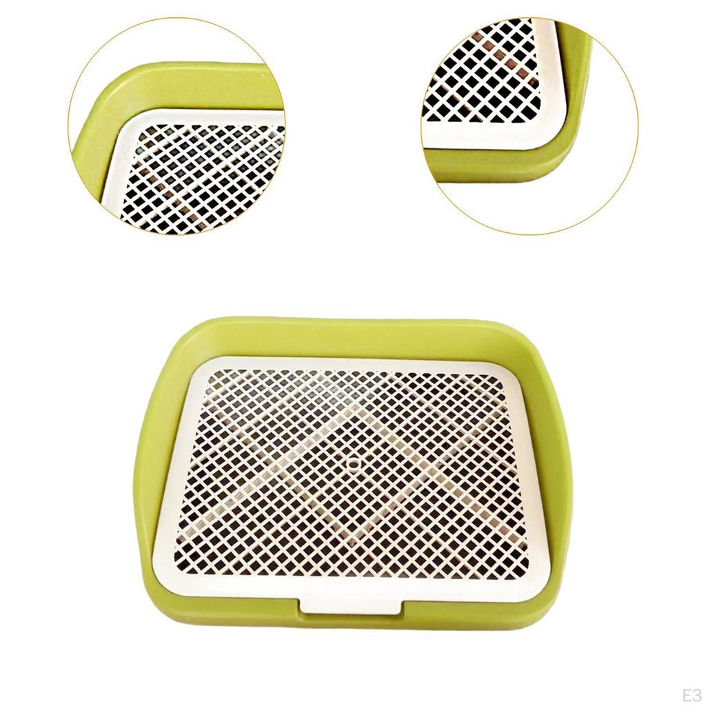 Dog Potty Training Toilet Portable Puppy Pad Holder for Dormitory Home Bunny