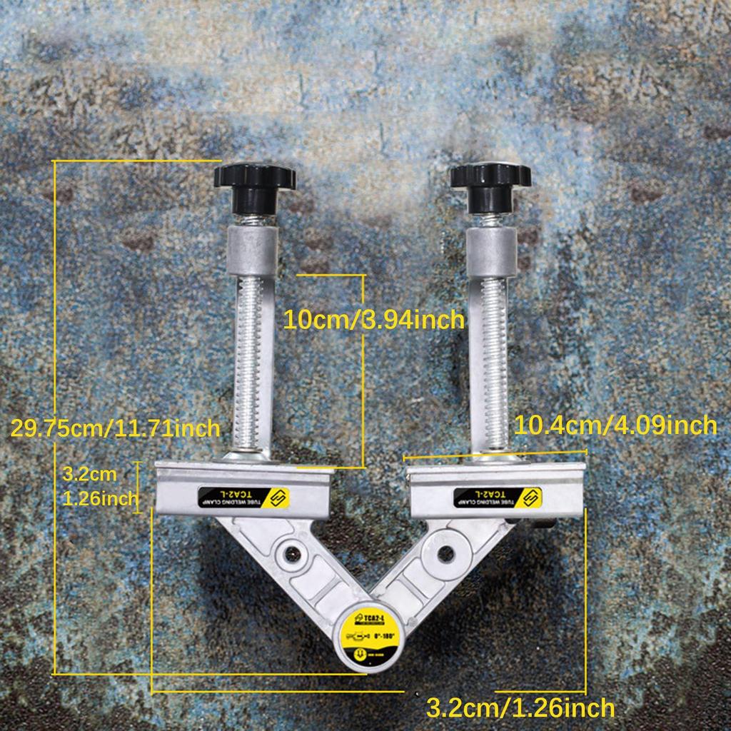 Multi Angle Clamp Adjustable Tube Versatile Tool for DIY Projects Stainless Steel Round