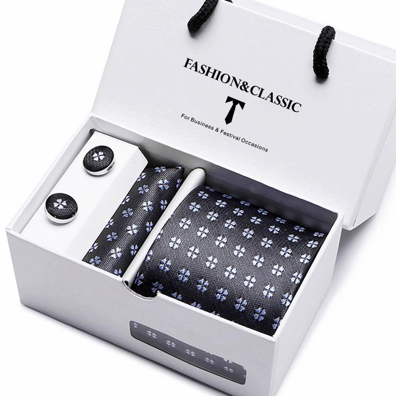 Men's 5-Piece Tie Gift Box: Formal & Wedding Attire