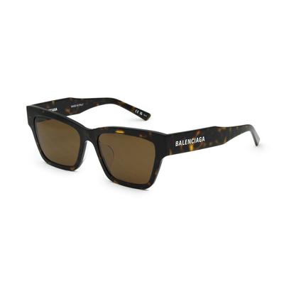 Balenciaga Sluneční brýle Asian Fit BB0307SA 002 Havana Hnědá Dámské
