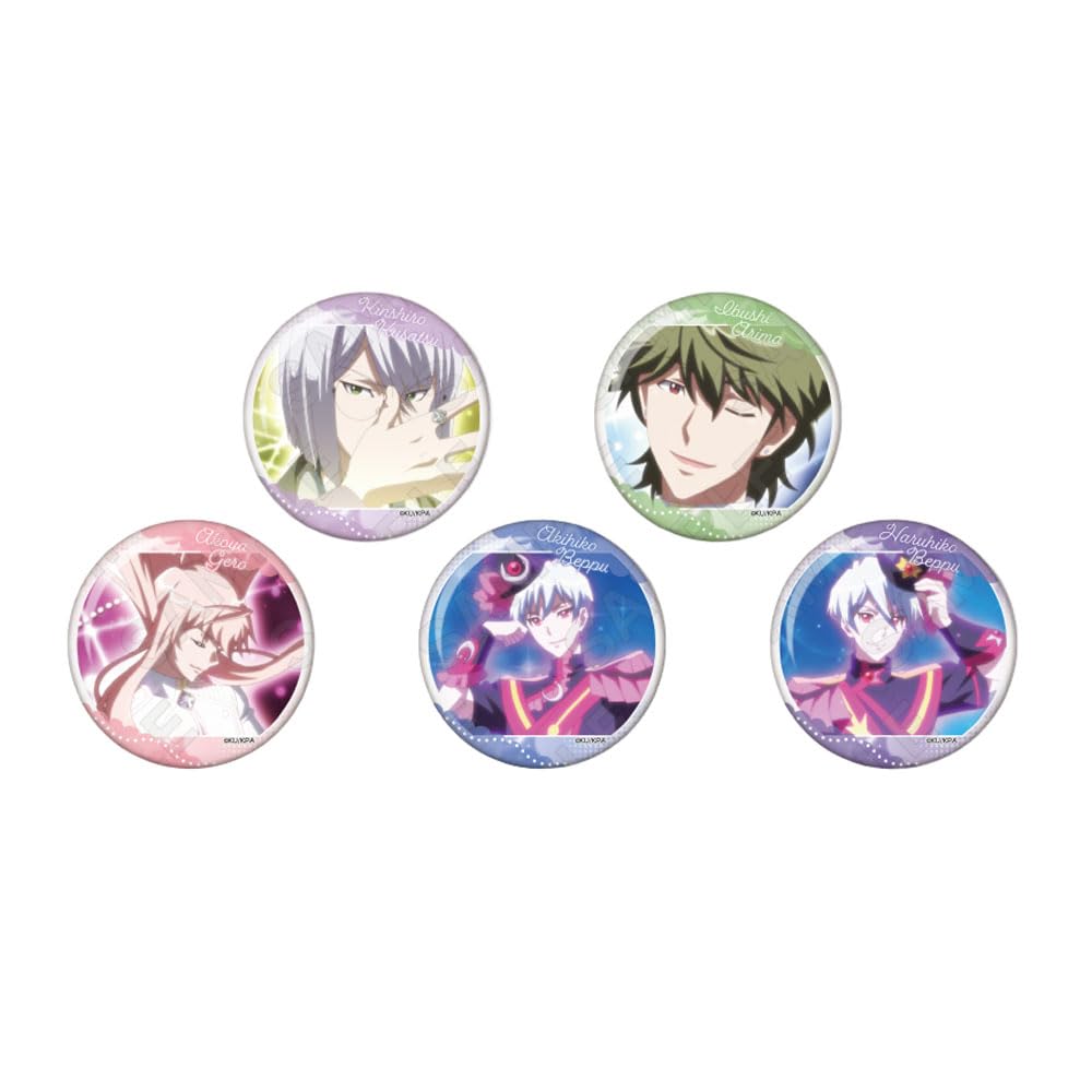 Koukou Chikyu Boeibu ETERNAL Movie Trading Scene Can Badge B Box "Binan LOVE!" 5-Piece
