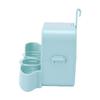 Hanging Ice Cooling Box for Electric Fan Hanging Ice Box On Fan for Summer Instant Cooling with 4 Ice Cups Green