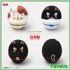 Takasaki Daruma Cat Made In Auspicious Spotted Black Japanese Style Good Luck Wamonoya Favolic Figurine, Japan, Charm, Daruma, Brown, Hachiware, Cat,