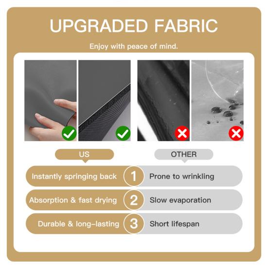 Waterproof Pad Anti-Slip Moisture Absorption Diatom Mud Floor Mat Refrigerators Washing Machines Mat