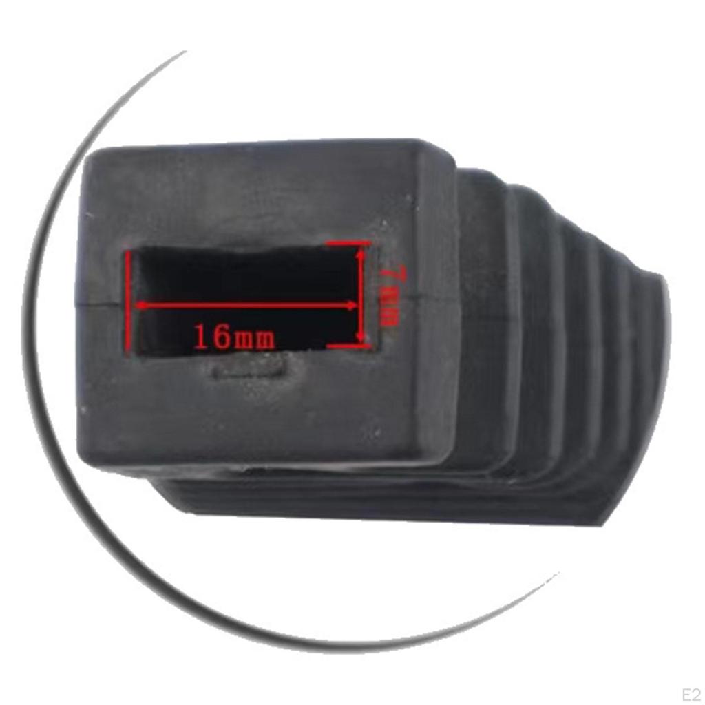 3 Pieces Practical Drum Leg Protectors Replacement Percussion Accessory Feet Hardware for