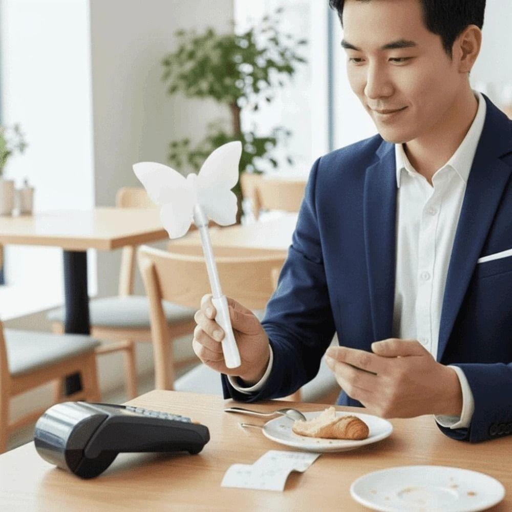 Detachable Contactless Payment Sleeve Portable Butterfly Magic Wand Holder  Travel