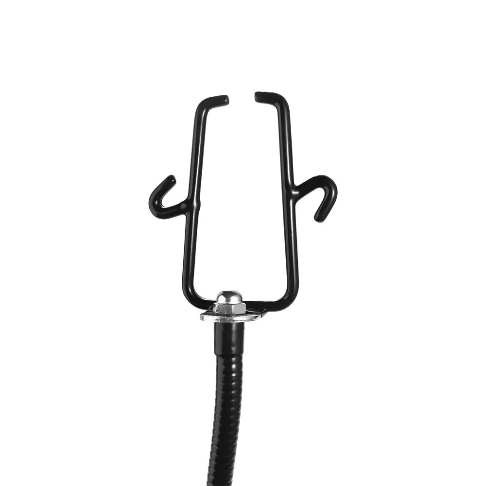 Flexible Household Black Hair Dryer Holder Drying Fixing Frame Pet Accessories Hair Dryer Stand