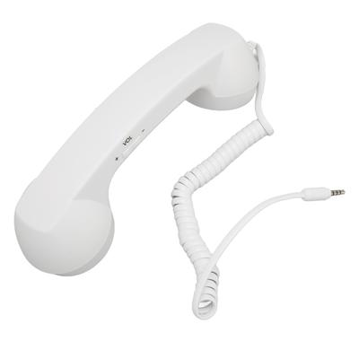 Cep Telefonu Ahizesi 3.5mm Fiş Retro Radyasyona Dayanıklı Kablolu Telefon Ahizesi Alıcısı Akıllı Telefon için
