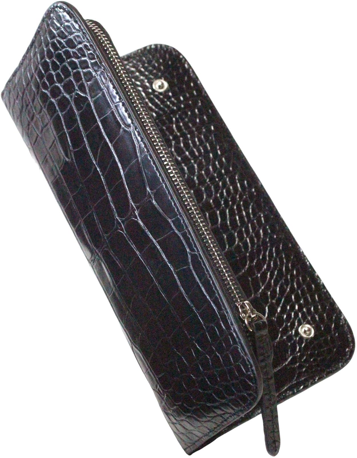 

Black Long Wallet Wallet Bag Integrated Purse Bag Crocodile Crocodile Crocodile Embossed Large Large Large Capacity Multifunctional Wallet Wallet Bag чорний