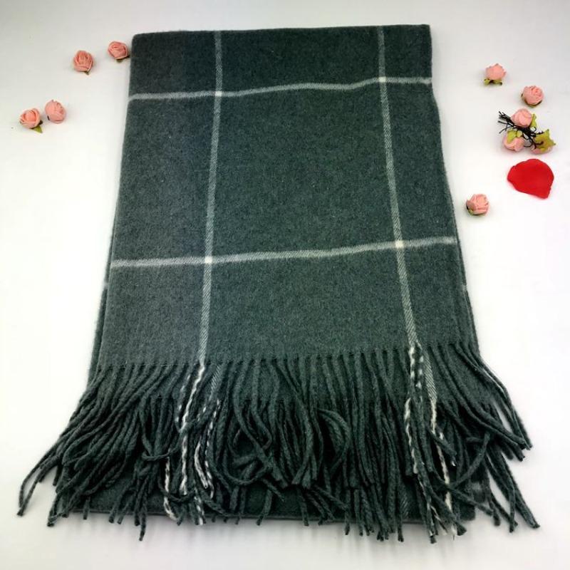 Autumn and winter new plaid wool shawl, warm fashion thickened scarf women, sweet multi-colored shawl