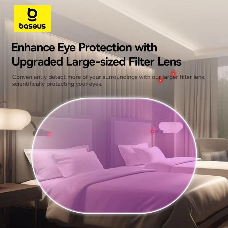 Baseus Detector Semnal Cameră Hotel Reîncărcabil Agățat Uși și Ferestre Mic Portabil Infraroșu Potrivit pentru Hoteluri