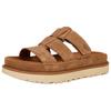 UGG Golden Family Fashion Bequeme Glänzende Goldserie Anti-Reibung Pantoletten Damen Sandalen Braun 1174090-CHE