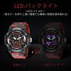 BEN NEVIS Digital Men's Watch, Waterproof, Multifunctional, Stylish, Simple, LED Display, Running, Sports, Outdoor, Gift, Includes Japanese Instructio