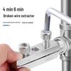 Faucet Angle Valve Thread and Head Extractor - For Household Use