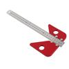 45/90 Degree Center Finder Tool Aluminum Alloy Center Scribe  Woodworking Layout and Marking
