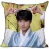 New Han Jisung KPOP Pillow Cover Bedroom Home Office Decorative Pillowcase Square Zipper Pillow Cases 45X45CM Satin Soft No Fade