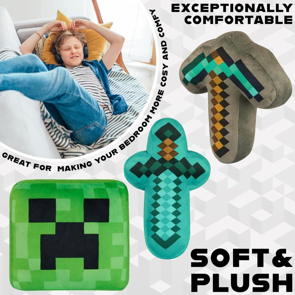 Minecraft Umgebungsspiel Plüschtier Schwert Kissen Faserfüllung Kinderpuppe Geschenk