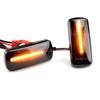 2xDynamic LED Side Marker Light Turn Signal Lamp For Jeep Compass Patriot Dodge Nitro Journey Acenger Fiat Freemont Chrysler 300