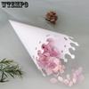 WTEMPO Crown-Shaped Confetti Paper Cones Hollow-out Decorative Paper Tubes Perfect for Party Favors Wedding Celebrations Birthday Christmas