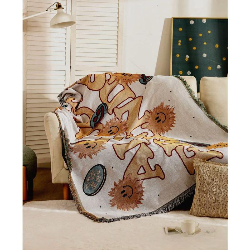 Nordic Instagram Style Простое повседневное одеяло Декоративное одеяло Покрывало Чехол — фото 2