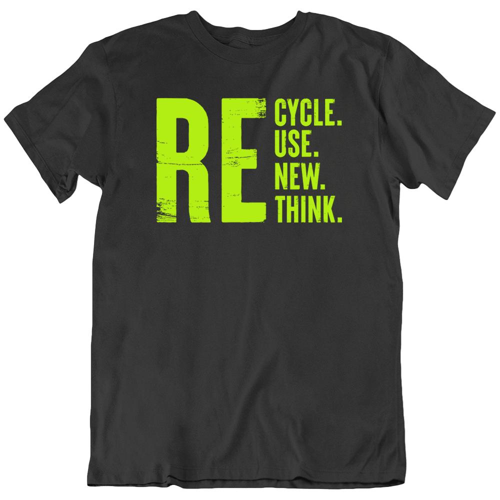 

Футболка унисекс «Climate Crisis Environ Tal Recycle Reuse Rethink» S