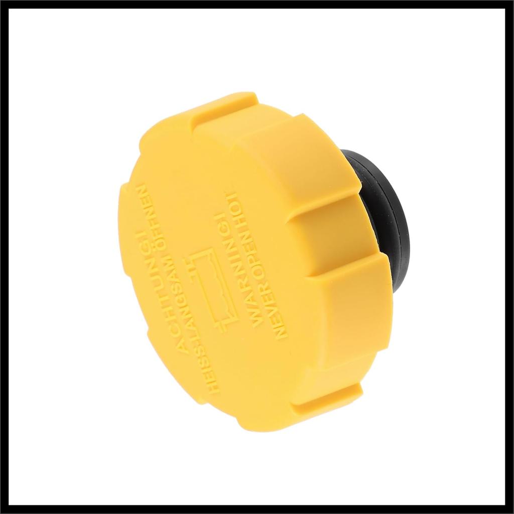 Radiator Pressure Coolant Reservoir Overflow Tank Cap for Alfa Romeo 159 Saloon (939) - Pack of 1 Yellow Durable Material