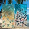 Cute Sea Stars and Turtles Towel Quick Drying Beach Towels Are Suitable For Swimming Pools Camping Yoga And The Gym