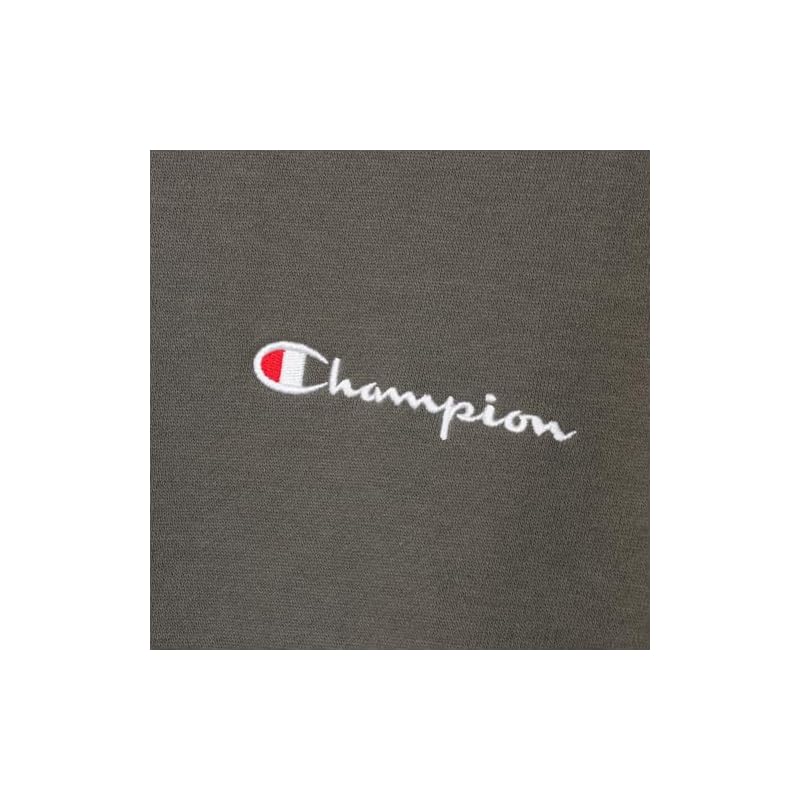 Long-sleeved Cotton USA Sweatshirt with Script Logo, Half-zip Design, C8-Y014Z-081-L