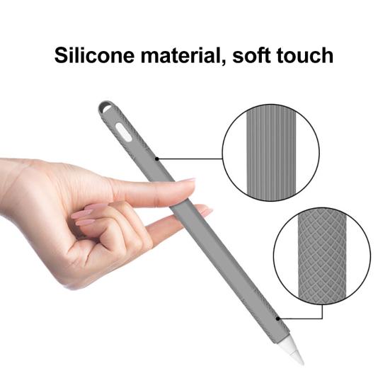 Rutschfeste Silikon-Stiftabdeckungshülle für Schutzhülle iPad Pencil 2. Generation