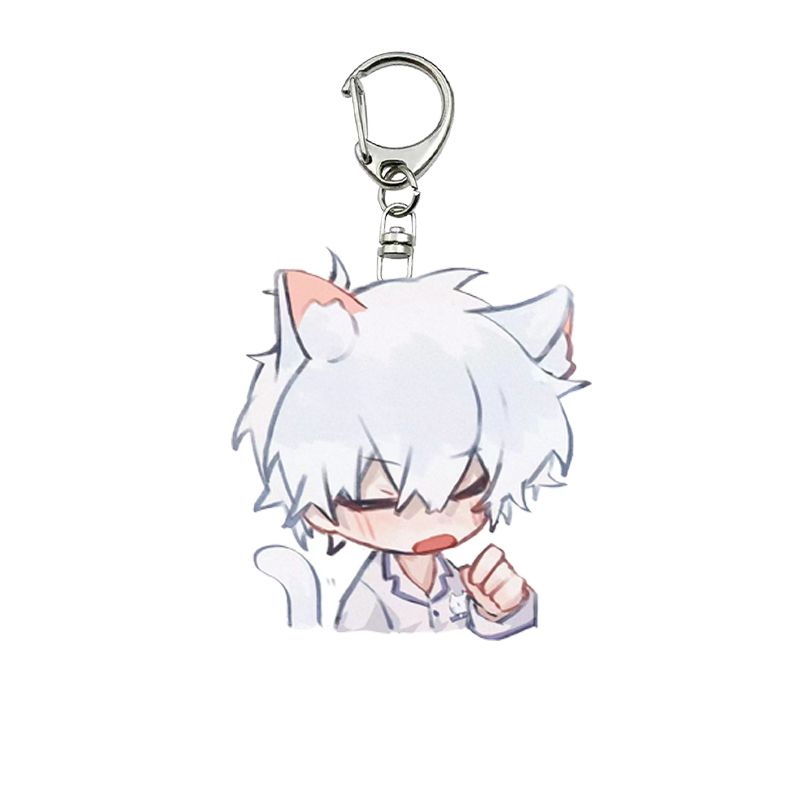 

Cute Link Click Lucas Charles Jo two-dimensional anime cartoon pattern portable keychain student school bag decoration pendant