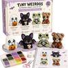Animal Shape 3D Beaded Animal Kit Cute Design DIY Bead Craft Kit  For Adults & Kids