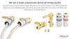 Nakamichi Excel Series 24K Gold Plated Banana Plugs 12 AWG 18 AWG Gauge Size 4mm Speaker Amplifier AV Stereo Home Theater Audio Wire Cable Screw