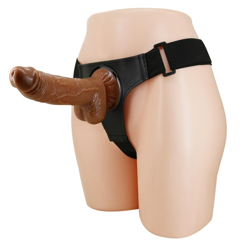 Gode Ceinture Micheal 15 x 4.3cm Marron - Pretty Love - Godes Harnais