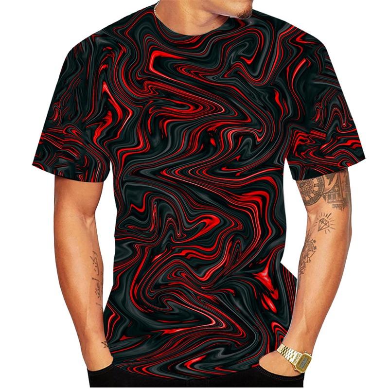 Pharaoh Anubis Pattern T-Shirt For Men Ancient Egypt 3D Printed Tees Summer Casual Loose